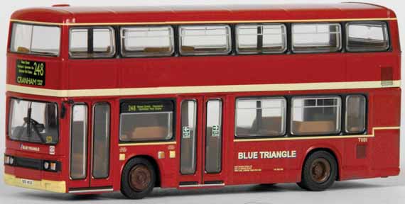 28819 Leyland Titan dual door BLUE TRIANGLE.