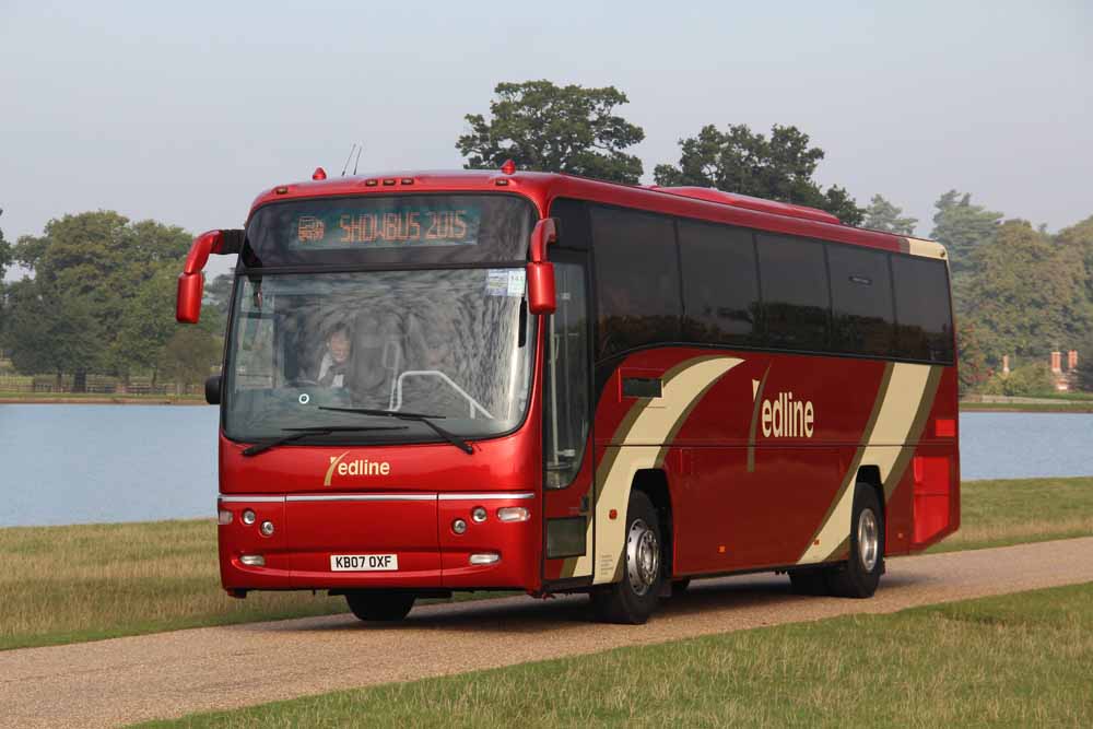 Redline Volvo B12B Plaxton Panther KB07OXF