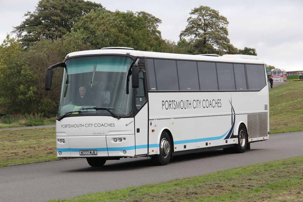 Portsmouth City Coaches Bova Futura N777MJE