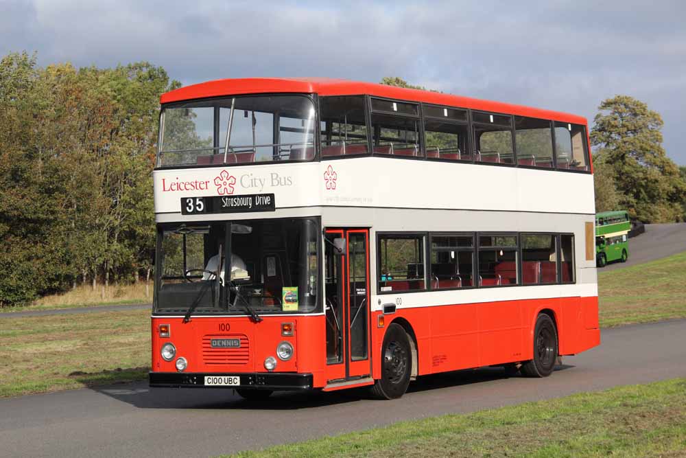 Leicester City Transport Dennis Dominator East Lancs 100