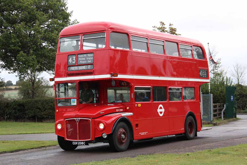 London Transport AEC Routemaster Park Royal RM2208