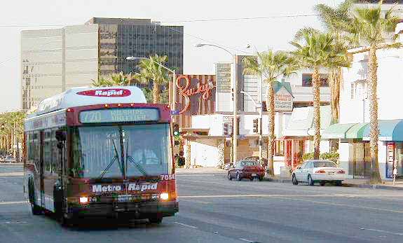 Metro Bus Rapid NABI 7054