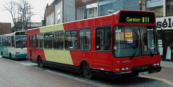 Red Rose Dennis Dart SLF Y359LCK