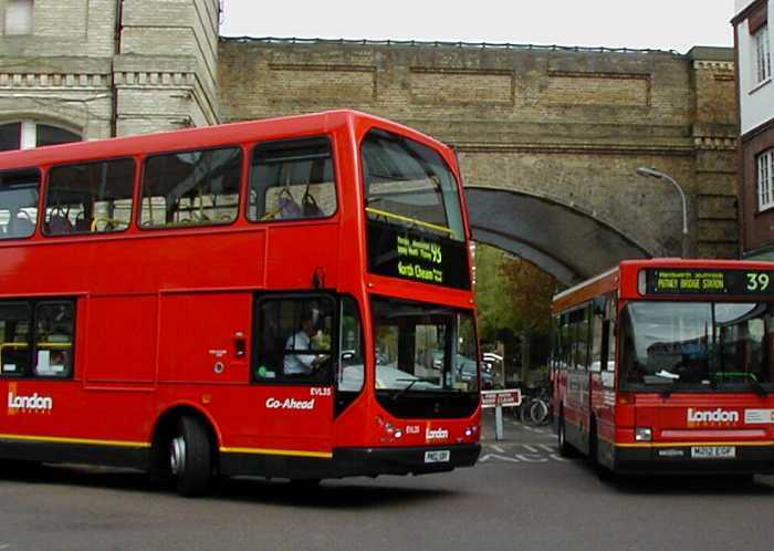 London General Dennis Dart and Volvo B7TL East Lancs Myllennium