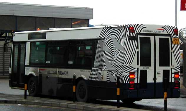 British Airways Van Hool A308 J275LLK