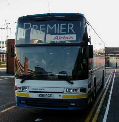 Burton Coaches Premier Volvo B10M Jonckheere K911RGE