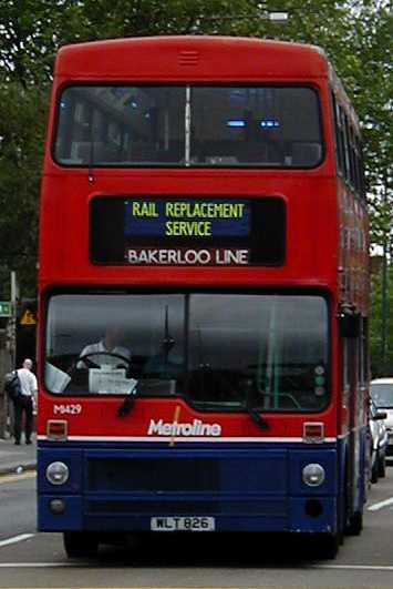 Metroline MCW Metrobus M429