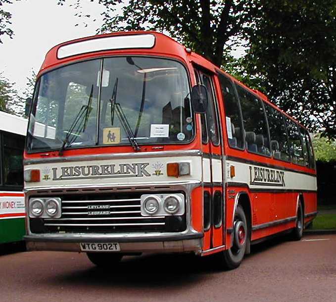 Cardiff Leisurelink Leyland Leopard Plaxton Supreme Express WTG902T