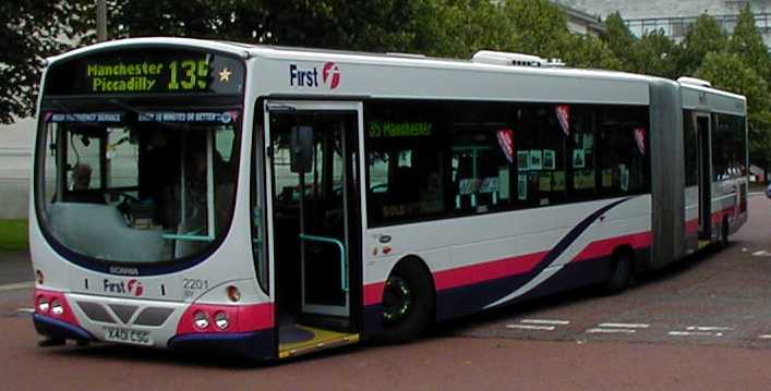 Scania Bendibus at Cardiff.