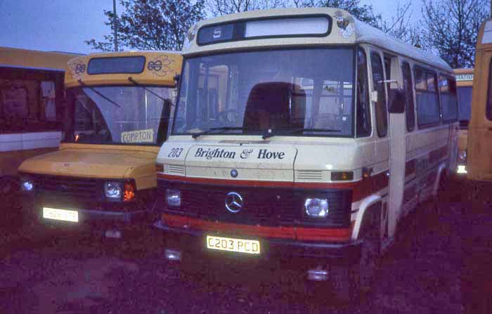 Brighton & Hove Mercedes 608D 203