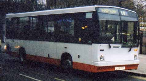 Lutonian Dennis Dart Duple G128RGT