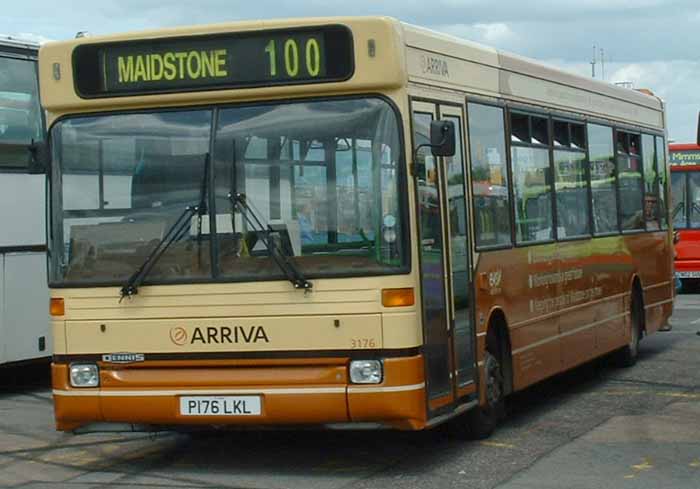 Arriva Kent & Sussex Maidstone Centenary Denis Dart SLF Plaxton pointer 3176