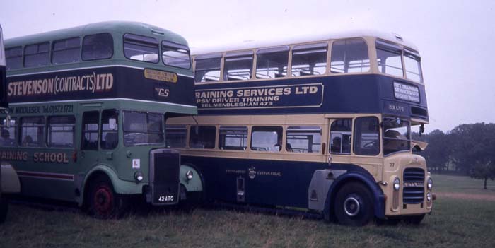 Collings & Stevenson Leyland Titan PD2 Metro-Cammell 42ATO & Eastbourne Leyland Titan PD2A