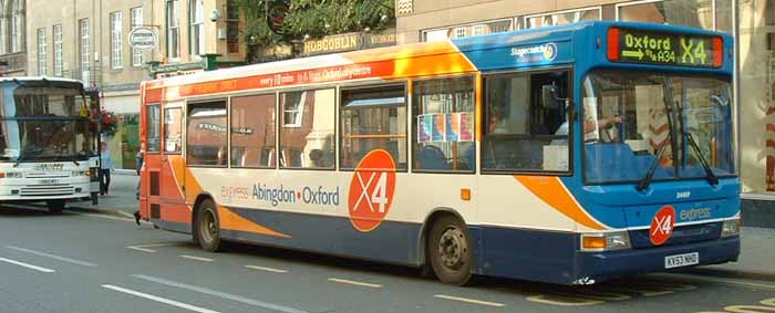 Stagecoach Oxford Dennis Dart SLF Plaxton Pointer 2 34469