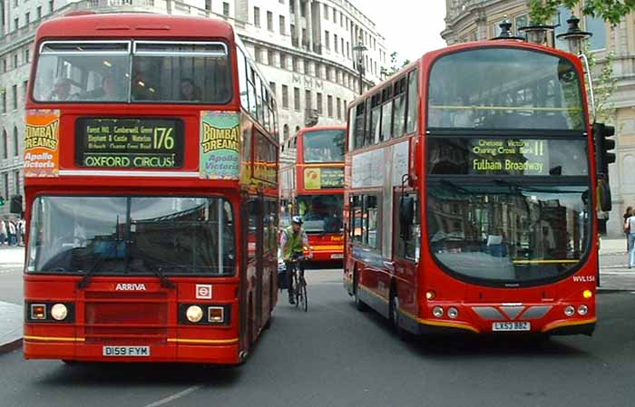 London General Volvo B7TL Wright Eclipse Gemini WVL156