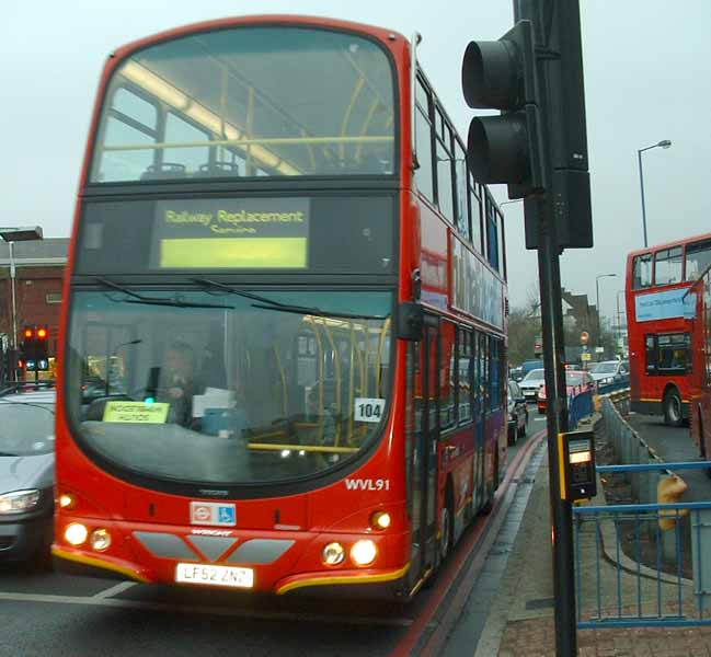 London General Volvo B7TL Wright Eclipse Gemini WVL91