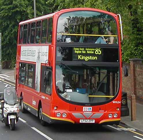 London General Volvo B7TL WVL54