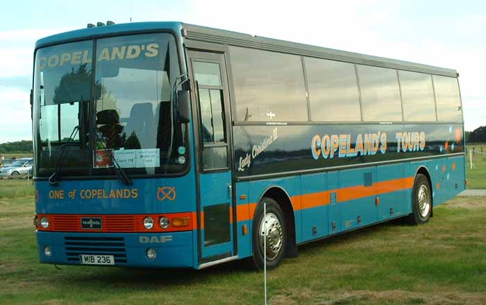 Copelands Tours DAF Van Hool MIB236