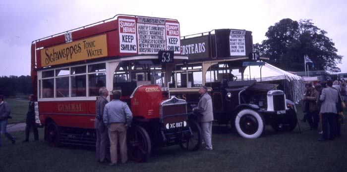 London General Omnibus Company K502 and Chocolate Express