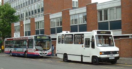 First Scania L94 Wright L94UB Wright Solar