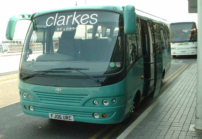 Clarkes Toyota Coaster Caetano Optimo FJ06URC