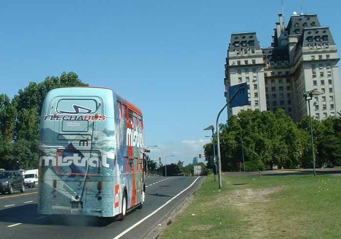 London Transport Routemaster in Buenos Aires