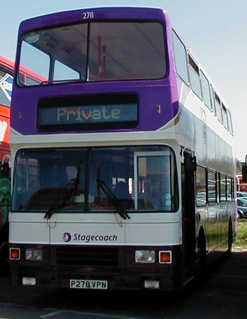 Stagecoach in Hampshire Volvo Olympian Alexander 278