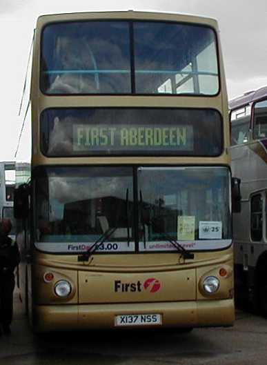 First Aberdeen Golden Jubilee Volvo B7TL Alexander