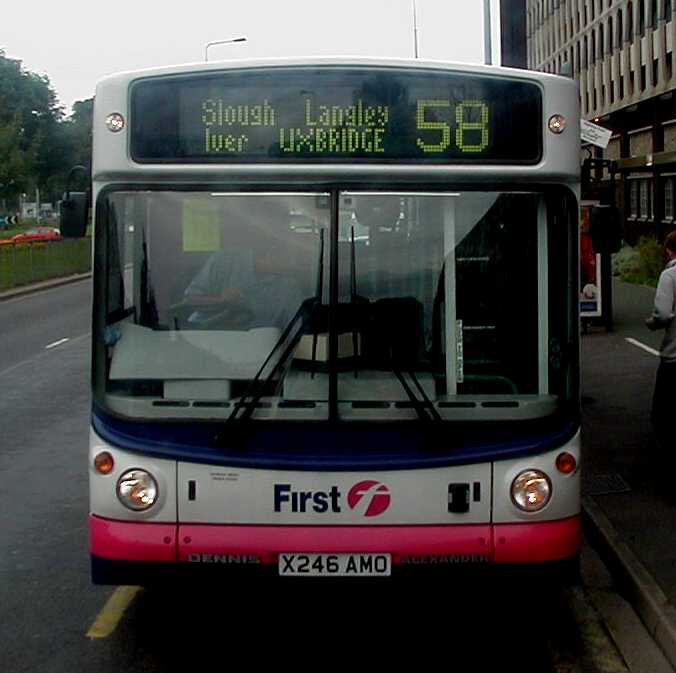 First Beeline Alexander ALX200 Dennis Dart SLF 246