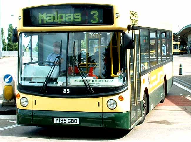 Newport Transport Dennis Dart Alexander ALX200 85