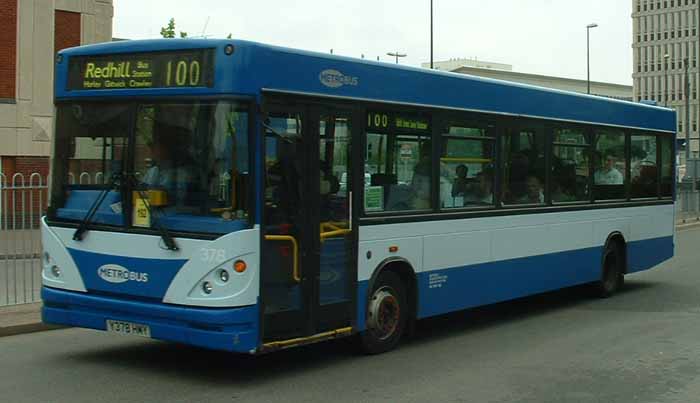 Metrobus Dennis Dart SLF Caetano Nimbus 378