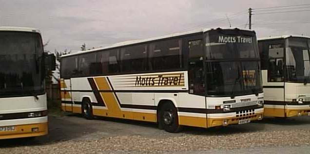 Motts Travel Volvo B10M Jonckheere 6957MT