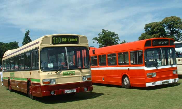 Alder Valley Leyland Nationals 187 & 218