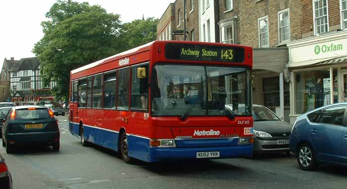 Metroline Dennis Dart SLF Pointer 2 DLF102