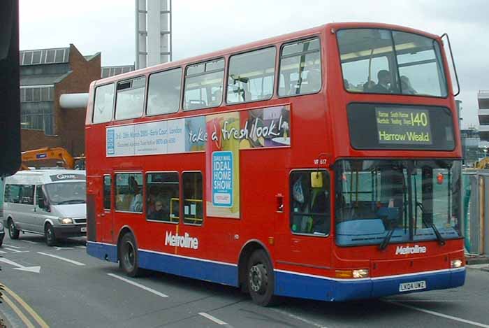 Metroline Volvo B7TL Plaxton President VP617