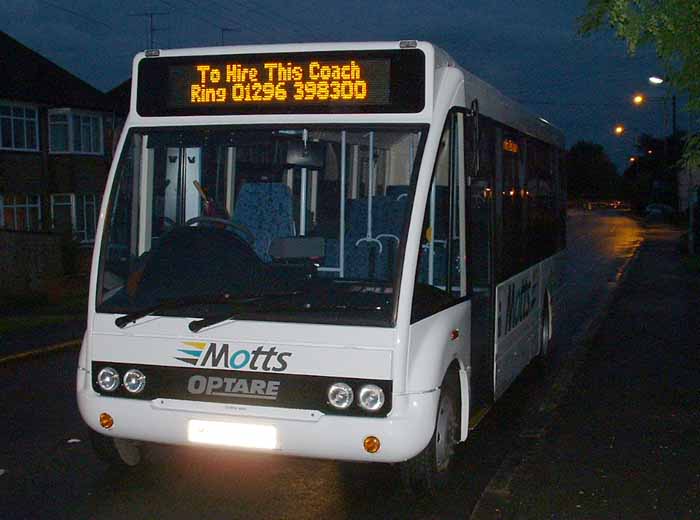 Motts Travel Optare Solo MB07BUS