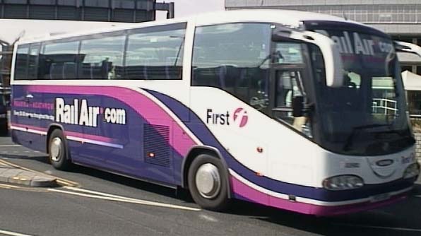 First Beeline Scania Irizar Century Rail Air coach