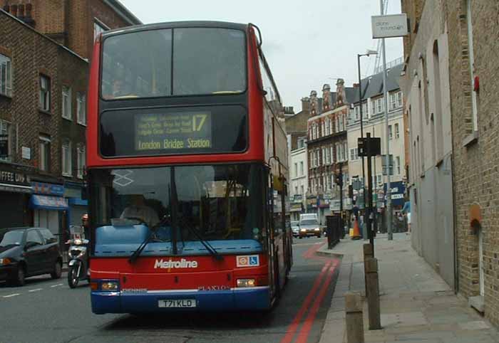 Metroline Dennis Trident Plaxton President TP21