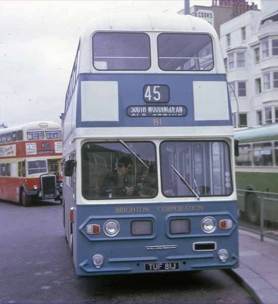 Brighton Corporation Leyland Atlantean Willowbrook 81