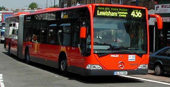 London Central Mercedes Citaro bendibus MAL53