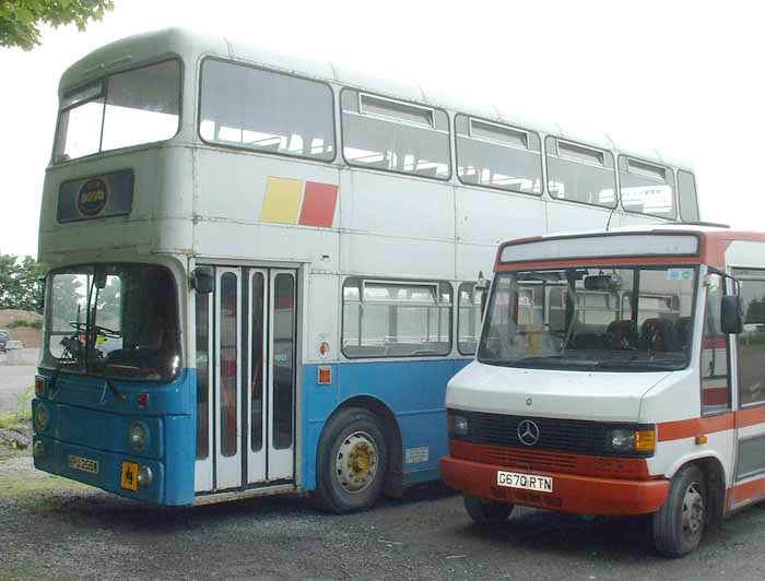 London Country Aquarius Travel Leyland Atlantean AN68 Roe AN265