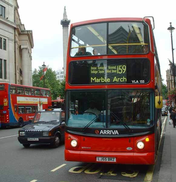 Arriva London Volvo B7TL Alexander ALX400 VLA155