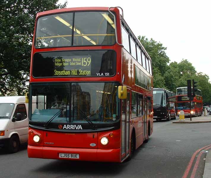 Arriva London: Volvo B7TL Alexander ALX400 VLA151