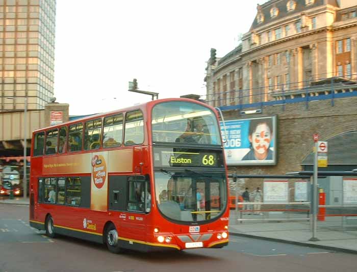 London Central Volvo B7TL Wright Eclipse Gemini WVL268