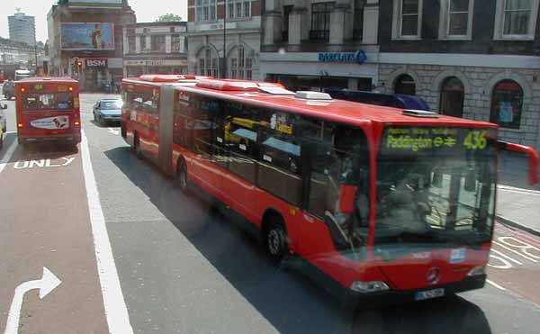 London Central Mercedes Citaro bendibus