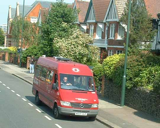 London dial-a-ride Mercedes D301