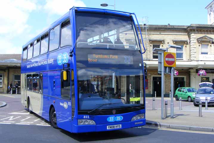 Reading Buses Scania N230UD East Lancs Olympus 855