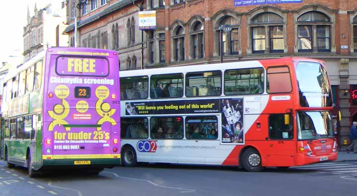 Nottingham City Scania N94UD Omnidekka East Lancs 676