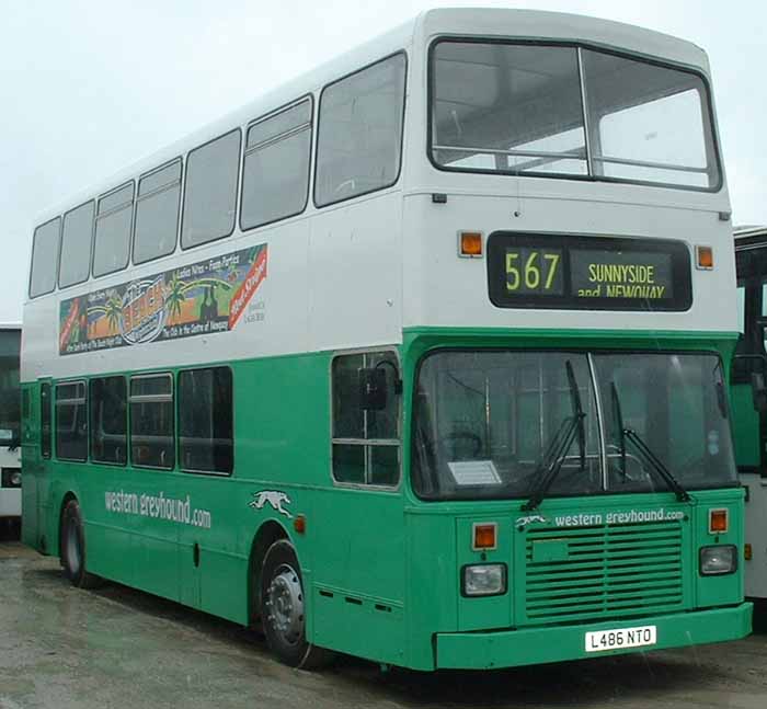 Western Greyhound East Lancs Olympian East Lancs L486NTO