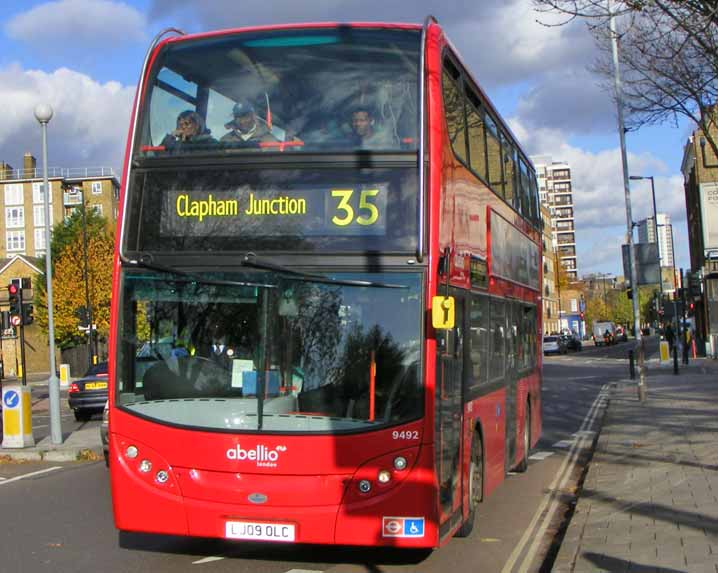 Abellio Alexander Dennis Enviro400 9492